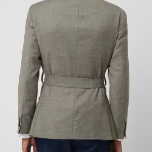 Neu ⌛ Baldessarini 2-Knopf-Sakko Aus Schurwoll-Elasthan-Mix Modell ‘Carter’ – Beige ⌛ 17