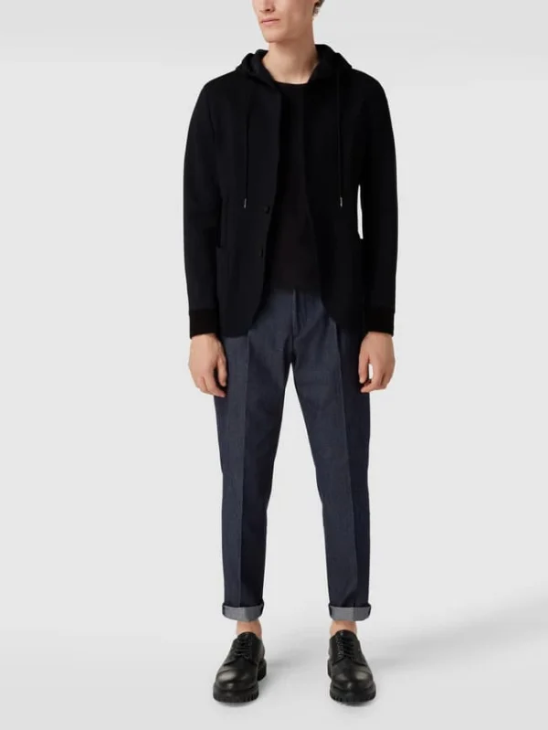 Blitzangebot ⌛ Tommy Hilfiger Sakko Mit Kapuze – Blau ? 1