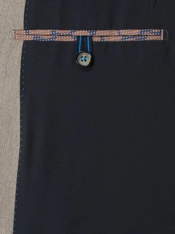 Neu ? Pierre Cardin Regular Fit 2-Knopf-Sakko Mit Stretch-Anteil Modell ‘Grant’ – ‘Futureflex’ – Hellbraun ? 6