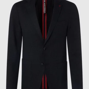 Top 10 ? Strellson Slim Fit 2-Knopf-Sakko Aus Jersey Modell ‘Acon’ – Schwarz ? 10