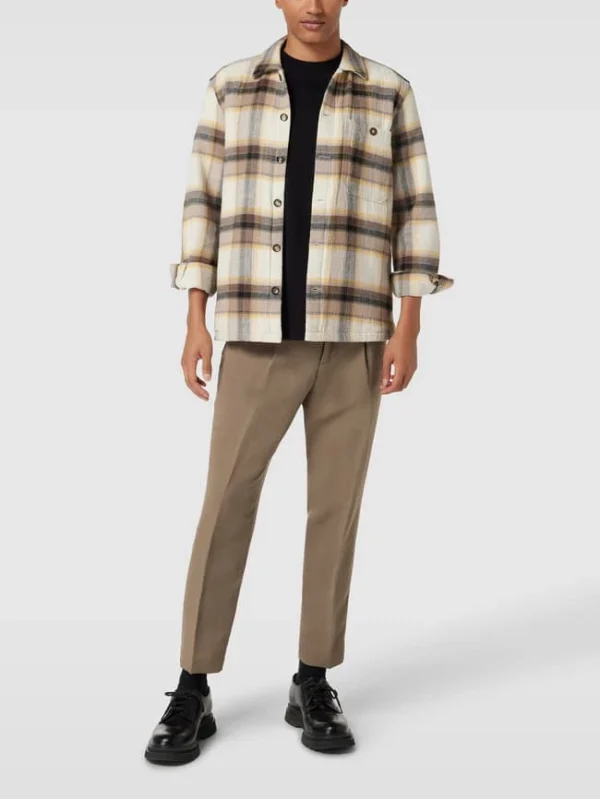 Bestes Angebot ? BOSS Hose Mit Label-Details Modell ‘Perin’ – Grün ✔️ 1
