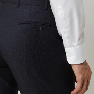Großhandel ? DIGEL Modern Fit Anzughose Aus Schurwolle Modell ‘Per’ – Marineblau ? 11