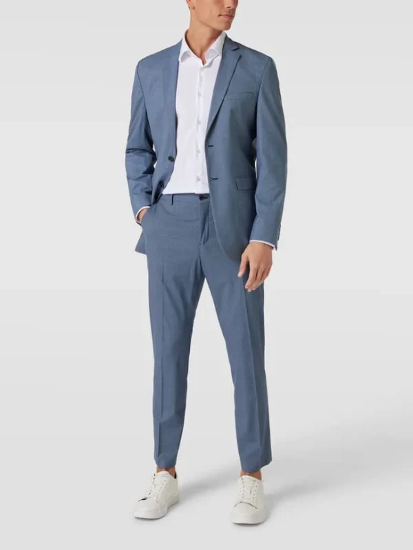 Angebote ? Selected Homme Anzughose Mit Karomuster Modell ‘MYLOLOGAN’ – Marineblau ? 1