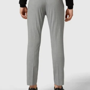 Coupon ? Selected Homme Slim Fit Anzug-Hose Mit Stretch-Anteil – Hellgrau Meliert ✨ 15