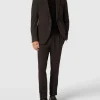Budget ✨ MCNEAL Slim Fit 2-Knopf-Sakko Mit Hahnentrittmuster – Mittelbraun ? 7