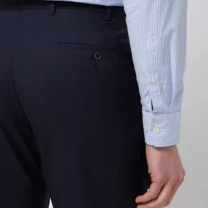 Blitzangebot ? Hiltl Regular Fit Anzughose Aus Schurwolle Modell ‘Piacenza’ – Dunkelblau ❤️ 11