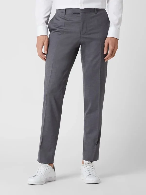 Billig ⭐ Pierre Cardin Anzughose Mit Schurwoll-Anteil Modell ‘Ryan’ – ‘Futureflex’ – Anthrazit ✨ 5