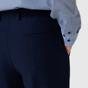 Besorgen ? BOSS Hose Mit Bügelfalten Modell ‘Simmons’ – Marineblau ? 11