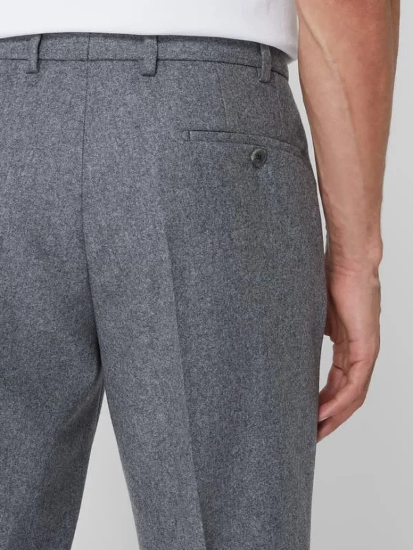 Top 10 ? Hiltl Regular Fit Anzughose Aus Schurwolle Modell ‘Piacenza’ – Hellgrau ✨ 4