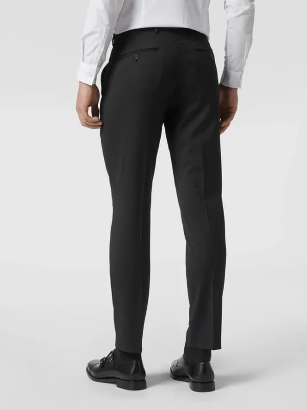 Bestpreis ? Selected Homme Slim Fit Anzughose Mit Stretch-Anteil – Schwarz ✔️ 6