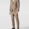 Neu ✔️ CG – Club Of Gents Slim Fit 2-Knopf-Sakko Mit Zier-Detail – Beige ? 19