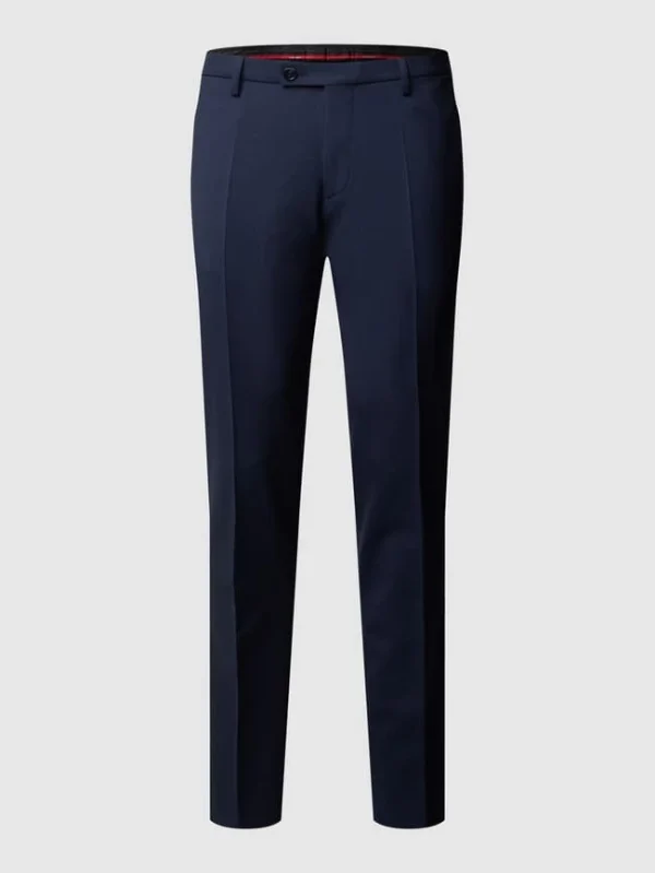 Am billigsten ⭐ CG – Club Of Gents Slim Fit Anzughose Aus Schurwolle Modell ‘Cedric’ – Royalblau ? 3