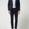 Am billigsten ? DIGEL Modern Fit 2-Knopf-Sakko Aus Jersey Modell ‘Edison’ – Marineblau ✨ 17