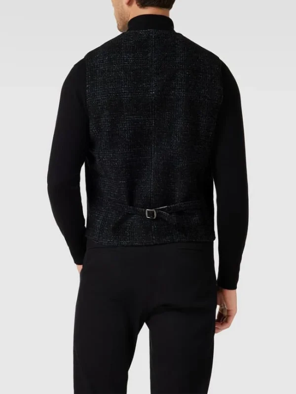 Beste Bewertungen von ? CG – Club Of Gents Weste Mit Label-Detail Modell ‘Mosley’ – Marineblau ? 6