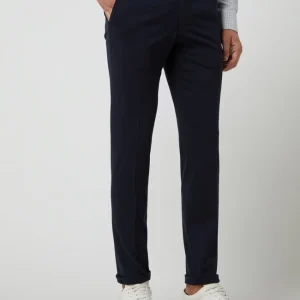 Aktion ✔️ DIGEL Modern Fit Anzughose Aus Jersey Modell ‘Sergio’ – Marineblau ? 13