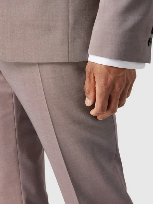 Auslauf ? JOOP! Collection Bundfaltenhose Mit Eingrifftaschen – Beige ? 4