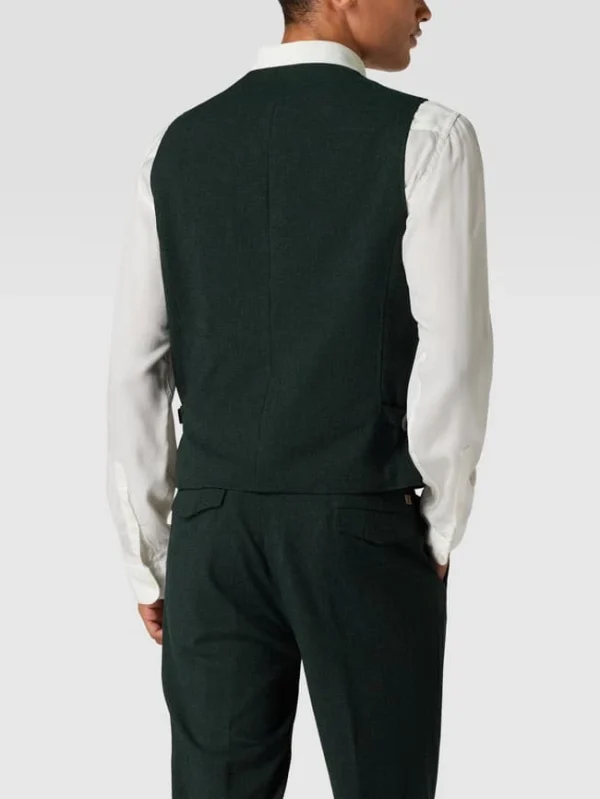 Bestes Angebot ? CG – Club Of Gents Weste Mit V-Ausschnitt Modell ‘Mason’ – Grün ? 6