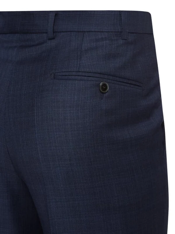 Budget ? DIGEL Modern Fit Anzughose Aus Schurwolle Modell ‘Per’ – Marineblau ? 4