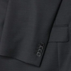 Auslauf ❤️ BOSS Regular Fit 2-Knopf-Sakko Aus Schurwollmischung Modell ‘Jasper’ – Anthrazit ? 8