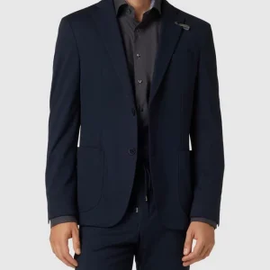 Blitzangebot ? Baldessarini Slim Fit 2-Knopfsakko Mit Anstecknadel Modell ‘Seba’ – Marineblau ? 13