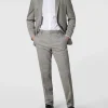 Auslauf ? BOSS Slim Fit Anzughose Mit Stretch-Anteil Modell ‘Genius’ – Hellgrau ? 19