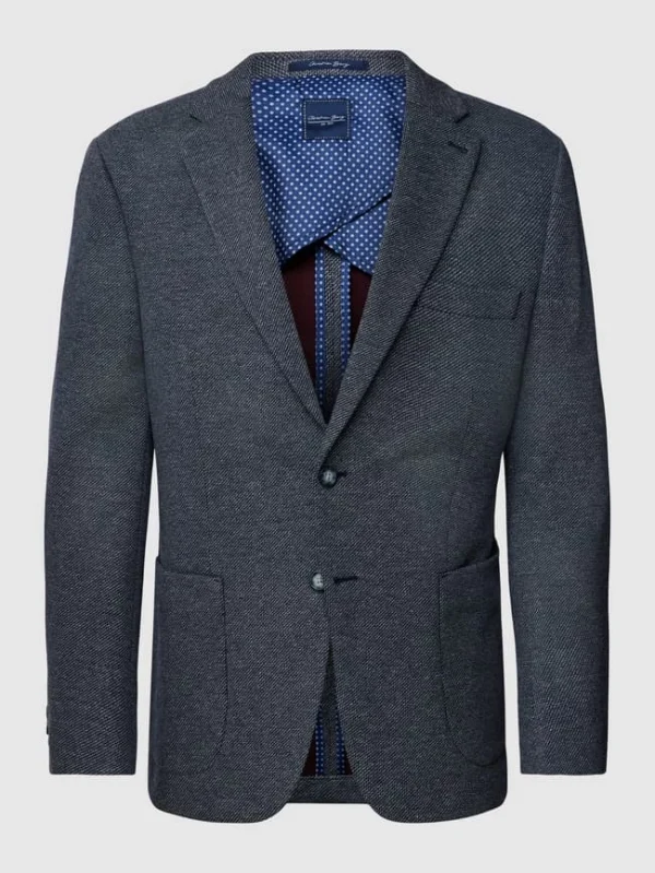 Bestes Angebot ? Christian Berg Men 2-Knopf-Sakko Mit Kissing Buttons – Blau ? 3