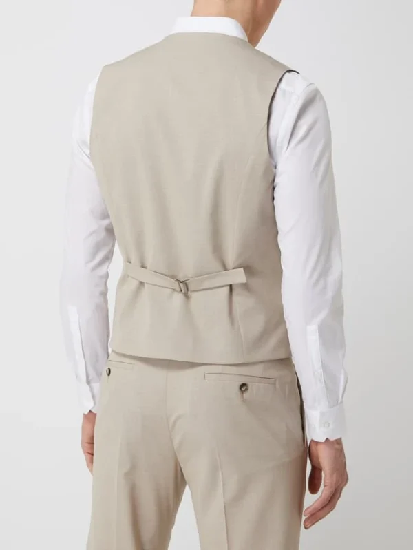 Bestpreis ⭐ S.Oliver BLACK LABEL Weste Mit Stretch-Anteil – Beige ? 6