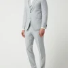 Bestpreis ? CG – Club Of Gents Slim Fit 2-Knopf-Sakko Mit Leinen-Anteil Modell ‘Paul’ – Hellblau ✨ 5
