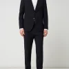 Billig ? Windsor Shaped Fit Anzughose Mit Stretch-Anteil Modell ‘Sino’ – Marineblau ? 16