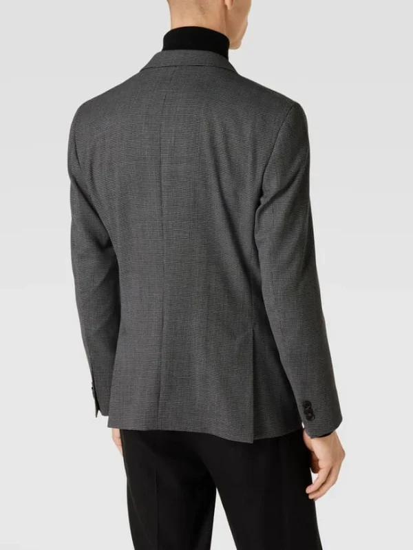 Auslauf ? JOOP! Collection Sakko Mit Allover-Muster Modell ‘Dash’ – Mittelgrau ? 6