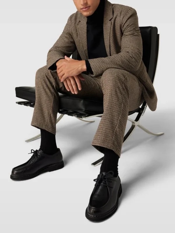 Beste Bewertungen von ? Selected Homme Anzughose Mit Hahnentrittmuster Modell ‘REG-TROY TRS’ – Mittelbraun ? 1