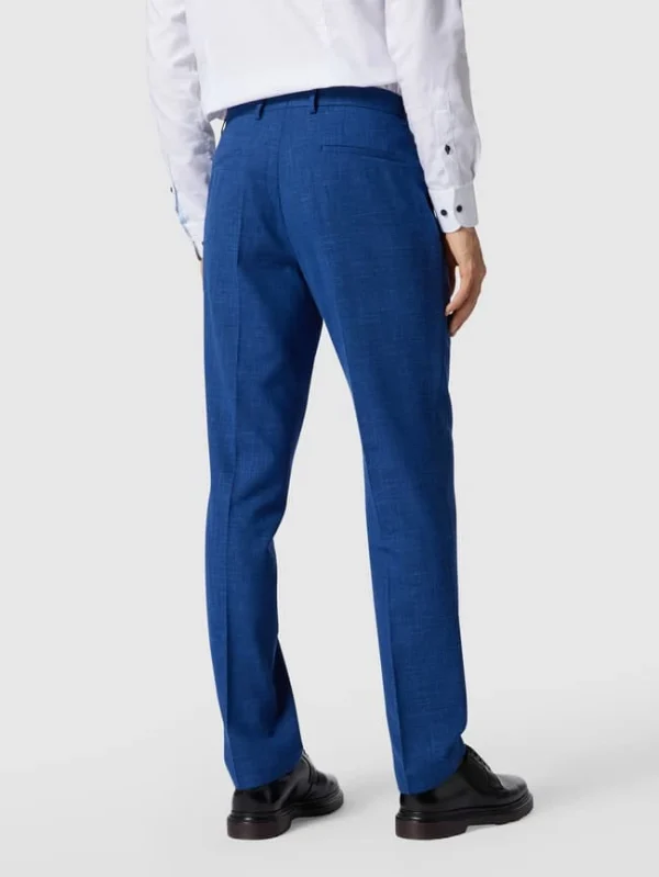 Beste Bewertungen von ? BOSS Regular Fit Anzughose Mit Woll-Anteil Modell ‘Leon’ – Blau ? 6
