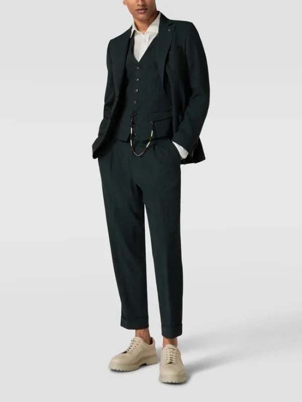 Bestes Angebot ? CG – Club Of Gents Weste Mit V-Ausschnitt Modell ‘Mason’ – Grün ? 1