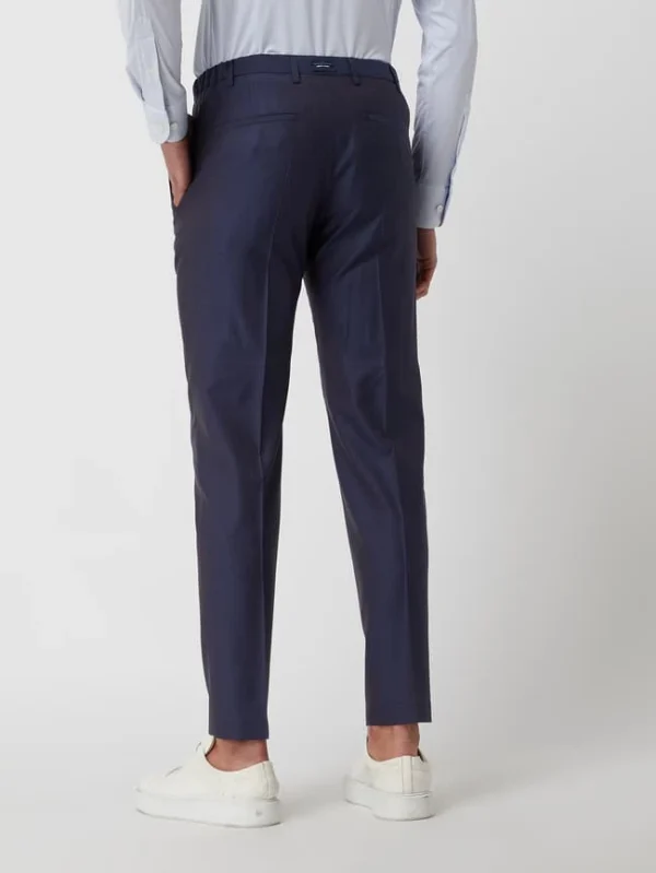 Bestes Angebot ? Pierre Cardin Modern Fit Anzughose Mit Schurwoll-Anteil Modell ‘Rick’ – ‘Futureflex’ – Marineblau ? 6