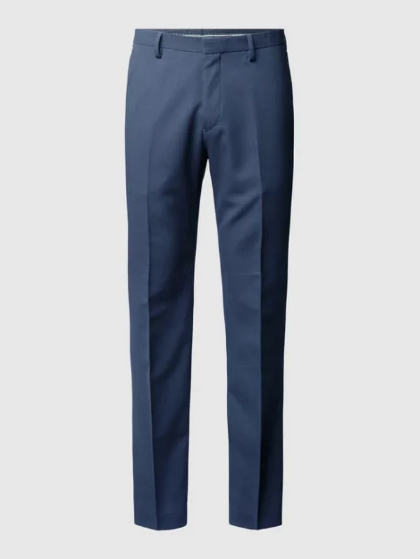 Besorgen ? Tiger Of Sweden Regular Fit Anzughose ‘Traveler’ Mit Stretch-Anteil Modell ‘Thodd’ – Blau ? 3