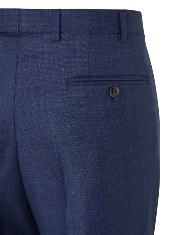 Rabatt ? DIGEL Modern Fit Anzughose Aus Schurwolle Modell ‘Per’ – Blau ⭐ 5