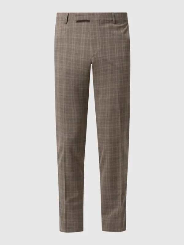 Coupon ? Pierre Cardin Modern Fit Anzughose Mit Stretch-Anteil Modell ‘Ryan’ – ‘Futureflex’ – Hellbraun ? 3