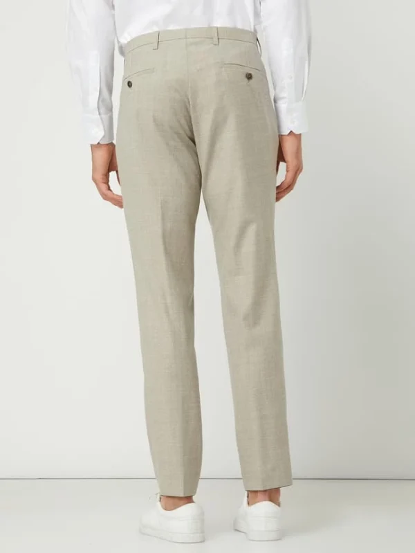Rabatt ? CG – Club Of Gents Anzughose Aus Schurwolle – Taupe ? 6