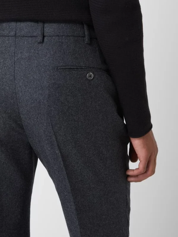 Bestpreis ? Hiltl Anzughose Aus Schurwolle Modell ‘Milano’ – Anthrazit ? 4