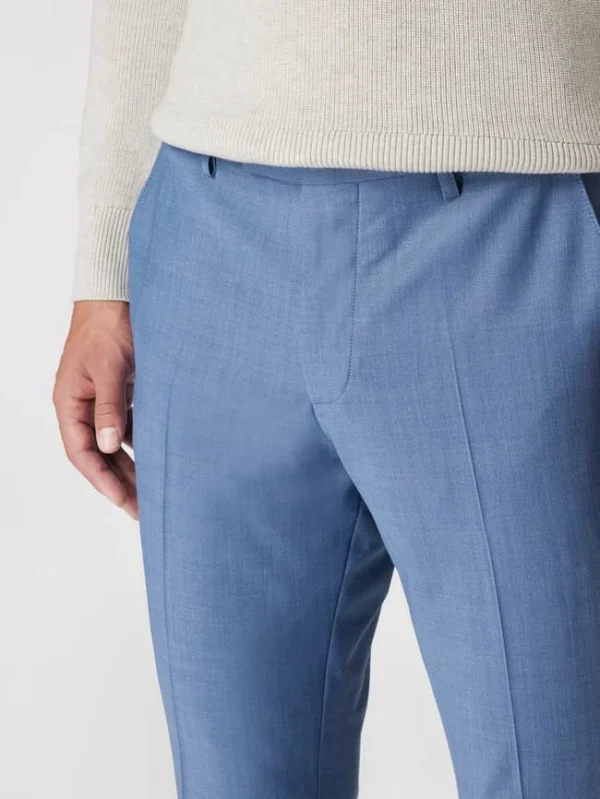 Blitzangebot ❤️ Cinque Regular Fit Anzughose Mit Schurwoll-Anteil Modell ‘Cimonopoli’ – Blau ? 4