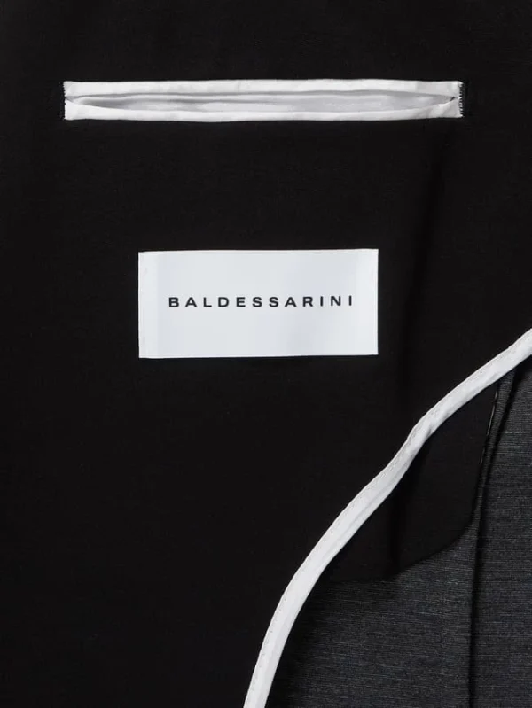 Schlussverkauf ? Baldessarini Slim Fit 2-Knopfsakko Mit Anstecknadel Modell ‘Seba’ – Schwarz ? 7