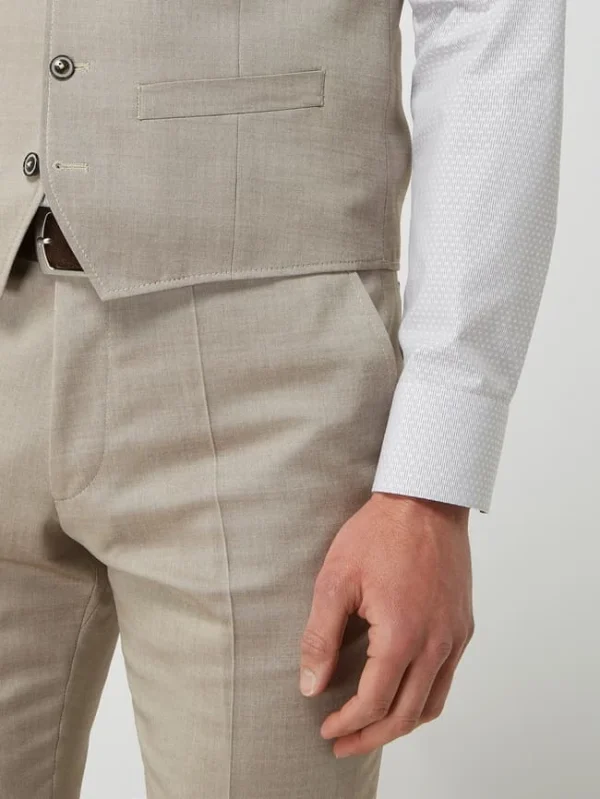 Rabatt ? Roy Robson Weste Mit Stretch-Anteil – Khaki ✔️ 4