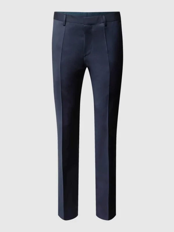 Bestes Angebot ? BOSS Anzughose Aus Schurwolle Modell ‘Genius’ – Marineblau ? 3