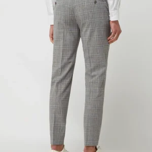 Bestpreis ? DIGEL Slim Fit Anzughose Mit Leinen-Anteil Modell ‘Franco’ – Mittelgrau ? 15