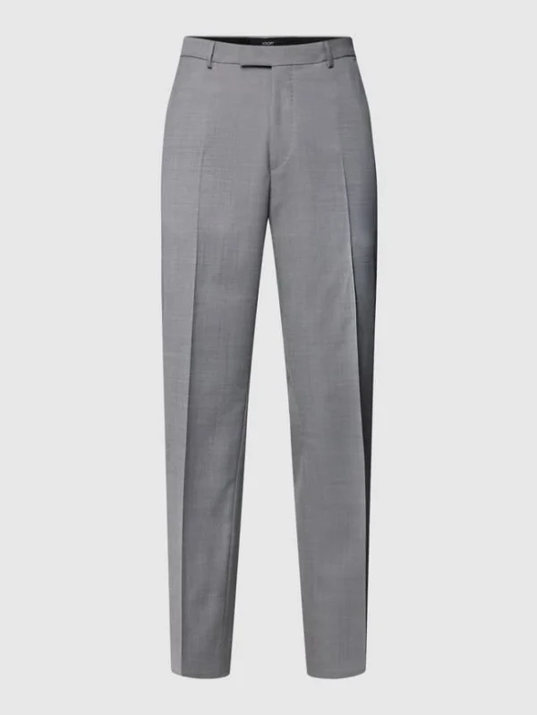 Blitzangebot ? JOOP! Collection Anzughose Im Regular Fit Modell ‘Brad’ – Hellgrau Meliert ? 1
