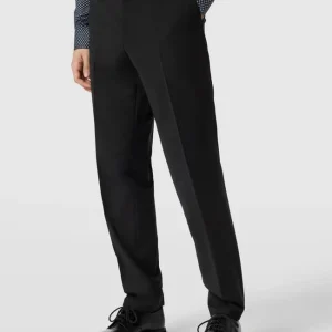 Am billigsten ✨ BOSS Anzughose In Unifarbenem Design – Schwarz ? 13