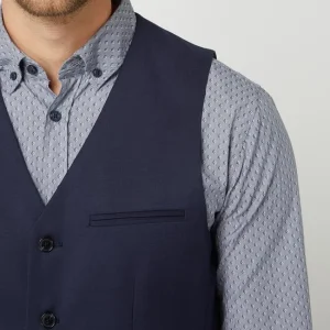 Schlussverkauf ? Matinique Weste Mit Stretch-Anteil – Marineblau ? 11
