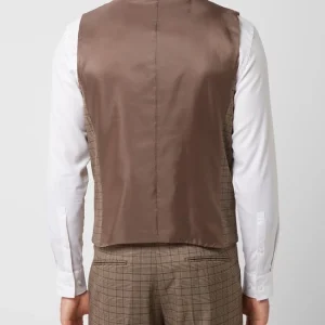 Top 10 ? Selected Homme Slim Fit Weste Mit Stretch-Anteil Modell ‘Logan’ – Mittelbraun ✔️ 15