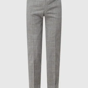 Bestpreis ? DIGEL Slim Fit Anzughose Mit Leinen-Anteil Modell ‘Franco’ – Mittelgrau ? 9