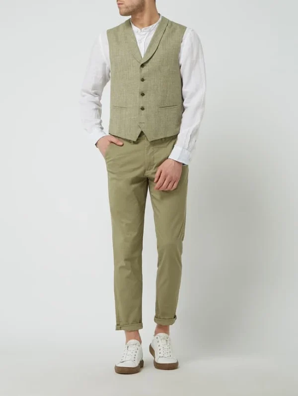Rabatt ? CG – Club Of Gents Weste Aus Baumwolle Modell ‘Paddy’ – Grün ❤️ 1